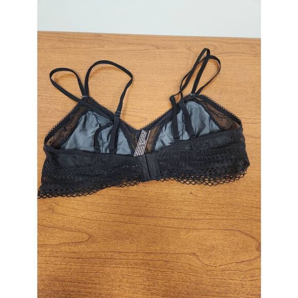 Victoria's Secret Black LACE BRALETTE BRA size LARGE - Picture 5 of 6